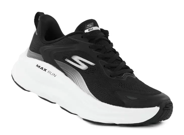 Skechers naisten tennarit 129202/BKW MAX RUN - PACEWAVE musta/valkoinen - Skechers tennarit - 140695 - 1