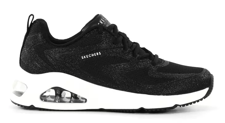 Skechers naisten tennarit 177411/BLK TRES-AIR UNO - GLIT AIRY musta - Skechers tennarit - 136635 - 1