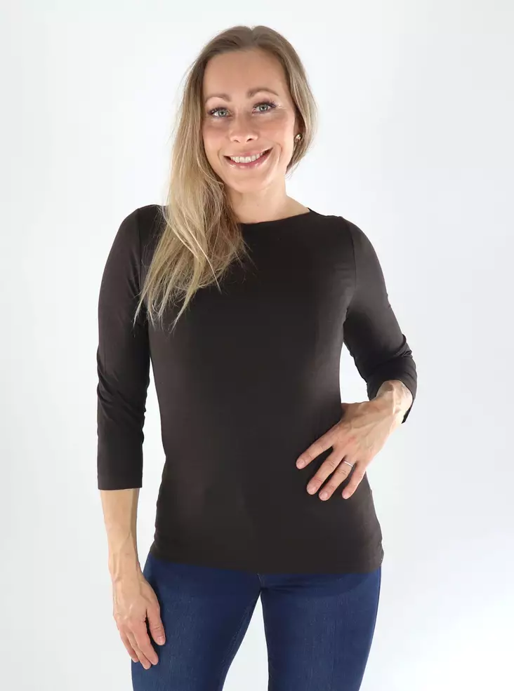 Vero Moda naisten paita Panda suklaanruskea - Långärmade tröjor för damer - 141485 - 1