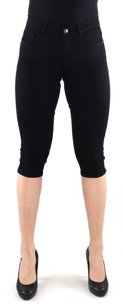 Only dam Capris Rain life svart - Shorts och capribyxor för damer - 133306 - 1