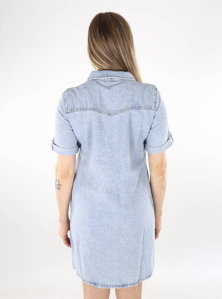 Vero Moda farkkumekko Jennie Denim light blue - Mekot ja tunikat - 135896 - 2