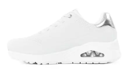 Skechers naisten tennarit 155196/WSL UNO - SHIMMER AWAY valkoinen - Skechers tennarit - 136636 - 2