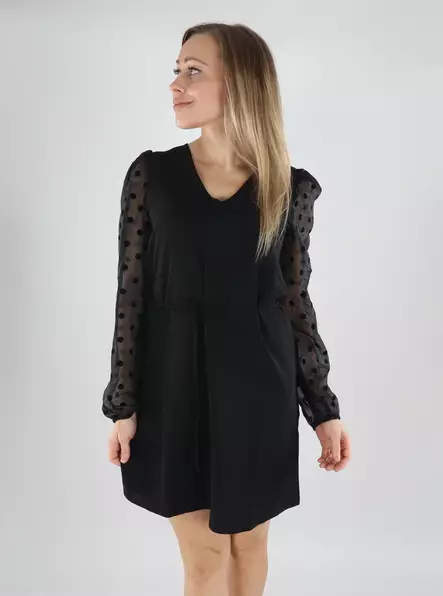 Vero Moda mekko Alva V-Neck musta - Mekot ja tunikat - 139776 - 1