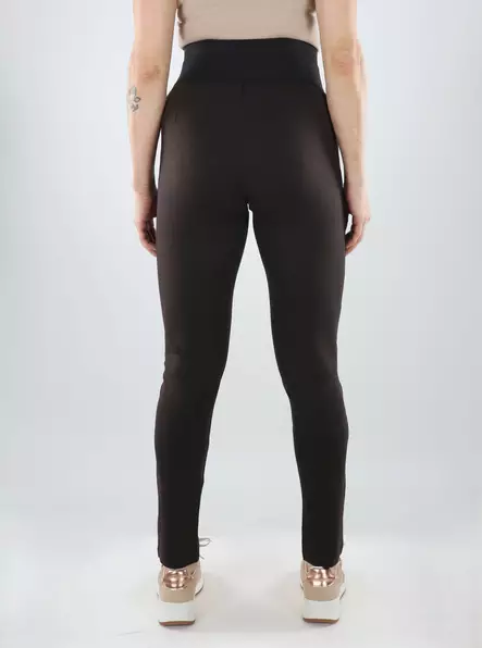 Vero Moda naisten leggingsit Lili HW Slim tummanruskea - Legginsit - 139906 - 2
