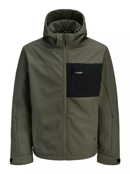Jack&Jones miesten softshell-takki North vihreä - Miesten takit - 140136 - 1