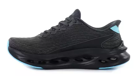 Skechers naisten tennarit 129404/BKBL MAX CUSHIONING GLIDE STEP - SAPPHIRE musta/sininen - Skechers tennarit - 140306 - 2