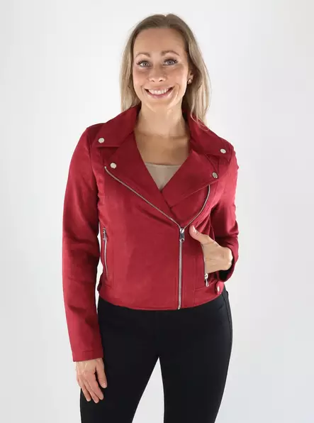 Vero Moda naisten takki Jose short punainen - Lätta jackor för damer - 141386 - 1