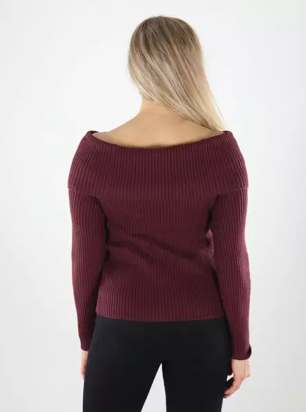 Only naisten neule Katia off shoulder fig - Mekot ja tunikat - 141616 - 2