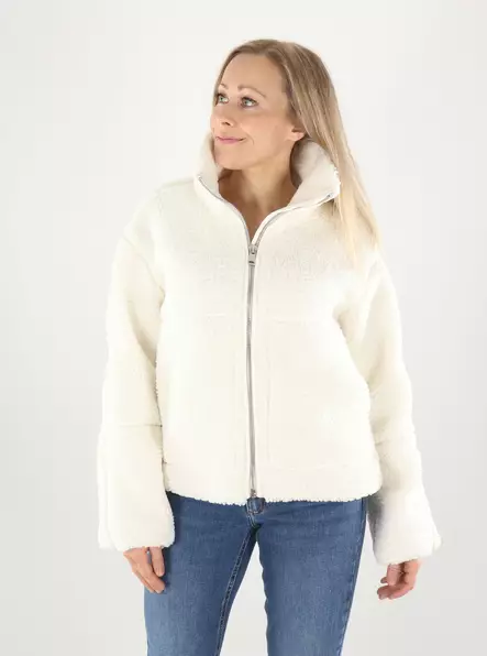 Only naisten teddytakki Aspen valkoinen - Lätta jackor för damer - 141816 - 1