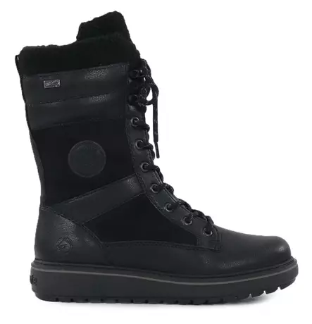 Rieker Remonte naisten nastanilkkurit D0U81-00 musta - Rieker ankelboots - 141876 - 1
