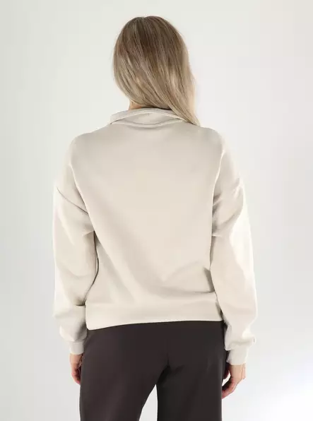 Only Play naisten pusero Lounge beige - Naisten urheiluhupparit ja colleget - 141486 - 2