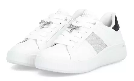 Rieker Remonte naisten leveälestiset tennarit/kävelykengät D3E02-80 valkoinen - Rieker kävelykengät - 140256 - 1