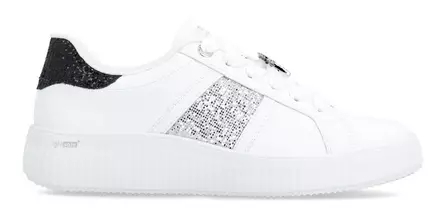 Rieker Remonte naisten leveälestiset tennarit/kävelykengät D3E02-80 valkoinen - Rieker kävelykengät - 140256 - 2