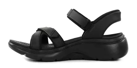 Skechers naisten sandaalit 140893/BBK GO WALK ARCH FIT 2.0 SANDAL - LAURA musta - Skechers sandaalit - 140536 - 2