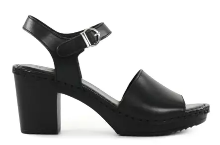 Ten Points naisten aitonahkaiset sandaalit 60691 Amelia musta - Naisten sandaalit - 140586 - 1