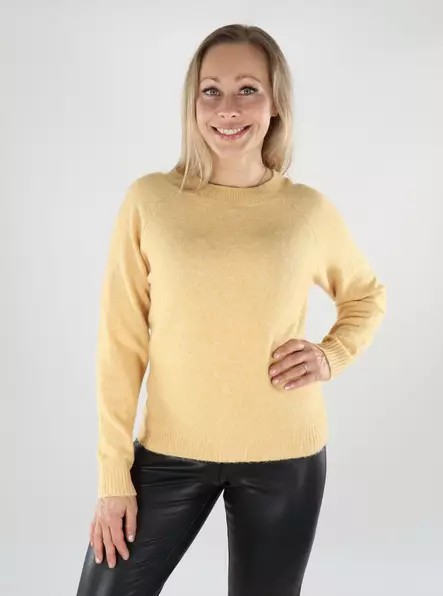 Vero Moda naisten neulepusero Doffy keltainen - Naisten neuleet - 138926 - 1