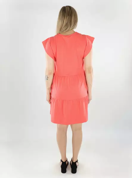 Vila lyhyt mekko Summer SS koralli - Mekot ja tunikat - 138456 - 2