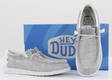 HEYDUDE Skor 40019-1KA Wally Sox Stone vit - Promenadskor för herrar - 133686 - 2
