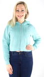 JJXX naisten Collegetakki Abbie hood aruba blue - Naisten hupparit ja colleget - 132796 - 1