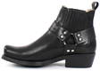 Johnny Bulls Bootsit nahkaa 4809 musta - Bootsit - 130206 - 2