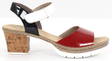Rieker Sandaler V2953-33 blå/röd/vit - Rieker sandals - 125976 - 1