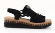 Rieker damsandaler V7972-00 svart - Rieker sandals - 135406 - 1