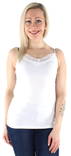 Vero Moda naisten pitsikoristeinen toppi Ingel lace, valkoinen, musta - Naisten topit - 125296 - 2