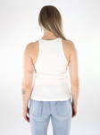 Vero Moda naisten ribbitoppi Chloe valkoinen - Naisten topit - 135826 - 2