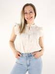 Only naisten toppi Reva Life valkoinen - Naisten topit - 136166 - 1