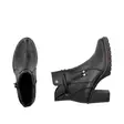 Rieker ankelboots med klack för dam Y2567-00 svart - Rieker ankelboots - 136606 - 3