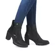 Rieker ankelboots med klack för dam Y2567-00 svart - Rieker ankelboots - 136606 - 5