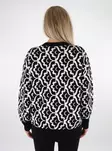 Vero Moda naisten neule Nancy black/birch F - Naisten neuleet - 136786 - 2