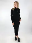 JJXX pitkä neulemekko Zoma Tight musta - Naisten neuleet - 136936 - 1