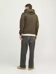 Jack&Jones huvtröja herr Star Hood matsal - Huvtröjor för herrar - 137196 - 3
