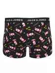 Jack&Jones miesten lahjaboxi Hohoho Giftbox musta - Miesten boxerit ja sukat - 137266 - 4