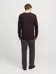 Jack&Jones herrtröja Otto Crew Neck Vineyard vin - Stickat för herrar - 137286 - 4