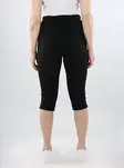 Only naisten joustavat caprit Marcella HW musta - Naisten shortsit ja caprit - 138116 - 2