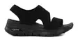 Skechers naisten sandaalit 119458/BBK Arch fit - BRIGHTEST DAY musta - Skechers sandaalit - 138406 - 2