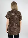 Vero Moda dam t-shirt silvermink/leopard - T-shirts för damer - 138436 - 2