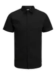 Jack&Jones kortärmad skjorta JJJOE svart - Skjortor för herrar - 138656 - 1