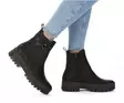 Rieker damkängor med bred läst Y0212-00 svart - Rieker ankelboots - 139166 - 5