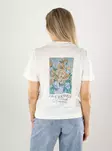 Vero Moda naisten t-paita Klara valkoinen/give - T-shirts för damer - 141176 - 1