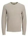 Jack&Jones miesten puuvillaneule Blustanley beige - Stickat för herrar - 142226 - 4