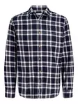 Jack&Jones miesten ruudullinen kauluspaita Dover Check tummansininen - Miesten kauluspaidat - 140126 - 1