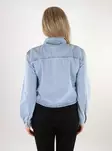 JDY kort jeansjacka för damer Boxy Shacket ljusblå - Jeansjackor för damer - 137936 - 2