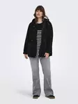 Only Carmakoma dam plus size jacka New Starline svart - Lätta jackor för damer - 138056 - 1