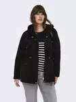 Only Carmakoma dam plus size jacka New Starline svart - Lätta jackor för damer - 138056 - 2