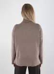 Only naisten neule Mary high neck shaved chocolat - Naisten neuleet - 142056 - 2