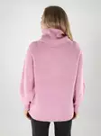 Only naisten neule Whitney Rollneck vaaleanpunainen - Naisten neuleet - 139456 - 2