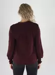 Only naisten paita Mette viininpunainen - Långärmade tröjor för damer - 141546 - 2